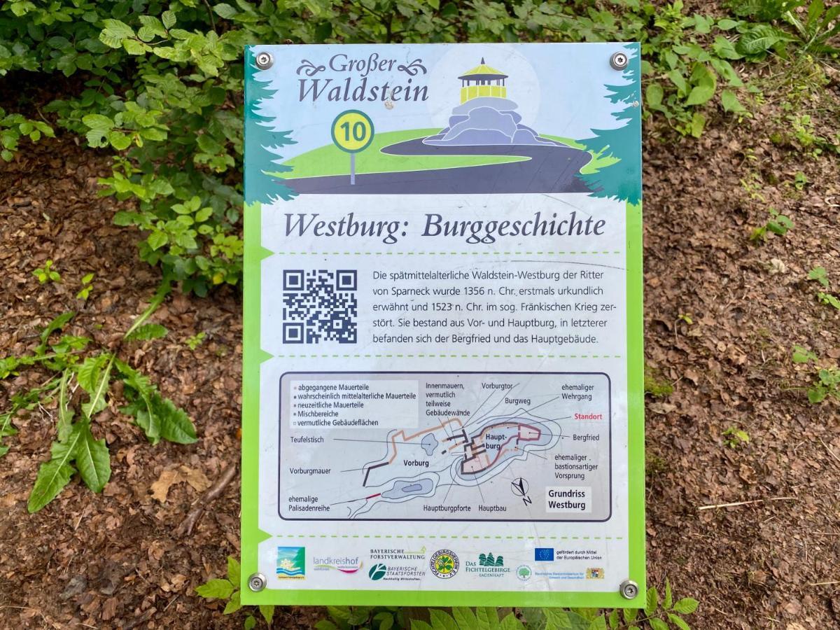 Ferienwohnung Oxana Im Naturpark Fichtelgebirge Schonwald  Экстерьер фото
